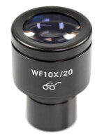 Oculare (Ø 23.2 mm): HWF 10× / Ø 20.0 mm (con aguja indicadora) [Kern OBB-A1448]