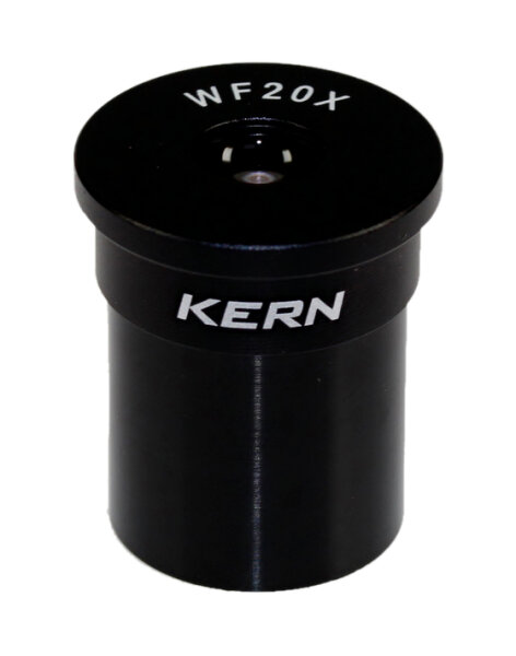 Okular (Ø 11 mm): WF (Widefield) 20× / Ø 11.0 mm [Kern OBB-A1475]