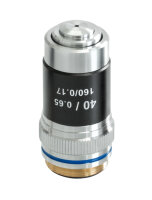 Achromatic objective, 60× / 0.85 (spring) W.D. 0.10...