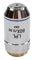 Infinity Plan achromatic objective for a large operating distance, /0.80 (spring) W.D. 0.85 mm [Kern OBB-A1530]