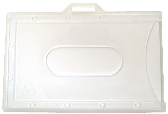 Enclosed cardholder REKO 50, Transparent
