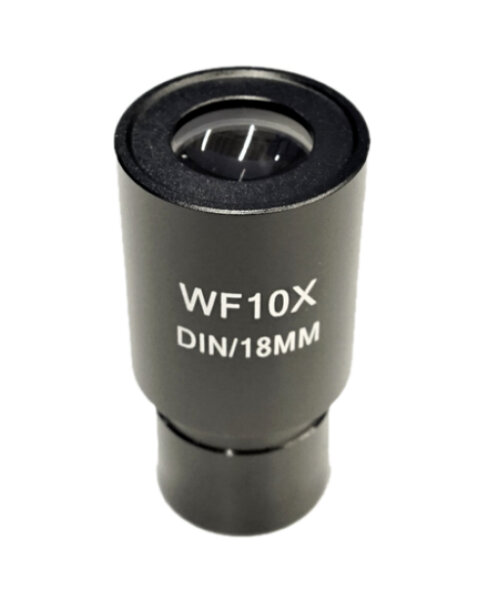 Okular WF (Widefield) 10 x / Ø 18mm mit Anti-Fungus [Kern OBB-A3200]