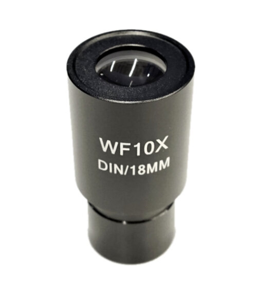 Oculaire : WF 10 x / Ø 18 mm, avec pointeur, anti-fongique [Kern OBB-A3201]