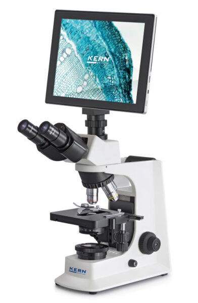 Microscopio digital de luz transmitida con tableta [Kern OBL-S]