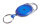 Jojo REKO 220 mit Schlaufenclip und Schlüsselring, Blau