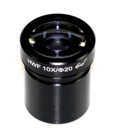 Okular (Ø 30.5 mm): HWF 10× / Ø 20.0 mm [Kern OZB-A4106]