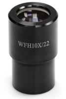 Ocular (Ø 30.0 mm): HWF 10× / Ø 22.0 mm  (reticule 0,1 mm) [Kern OZB-A5511]