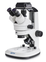 Microscopio estereoscópico de zoom con cámara C-Mount [Kern OZL-S]