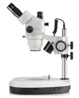 Microscopio stereo zoom con fotocamera C-Mount [Kern OZM-S]