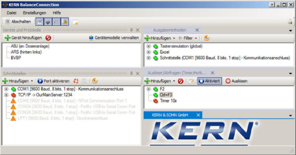 Software Balance Connection [Kern SCD-4.0-PRO]