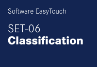 Logiciel EasyTouch Classify - Fonction de classification...