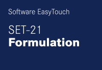 Software EasyTouch Formulation - Recipe function [Kern SET-21]