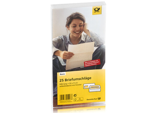 Envelope DIN long, self-adhesive with window [Deutsche Post 117501056]