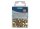 Golden drawing board pins, pack of 100 [Stylex 24470]