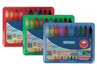 Crayons, waterproof, set of 10 [Stylex 28215]
