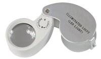 Folding Magnifier with LED lighting [Lindner 2091]