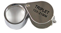Foldable magnifier, 10x magnification [Lindner 2092]