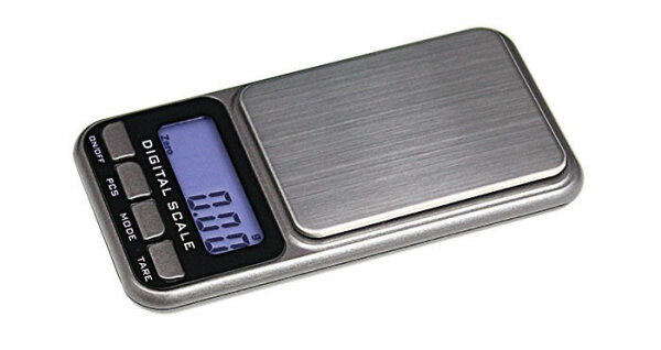 Báscula digital de bolsillo para monedas, 0,01 / 500 g [Lindner 8046]