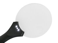 Rimless LED illuminated magnifier [Lindner S7130]