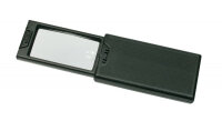 Lupa de bolsillo con luz LED, LED UV y linterna de LED [Lindner S7134]