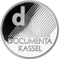 10 Euro commemorative coin "documenta in Kassel" (Jäger: 492) Proof
