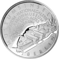 10 Euro moneda conmemorativa "Museumsinsel Berlin" (Jäger: 495) Prueba Numismática