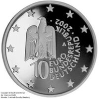 10 Euro moneda conmemorativa "Museumsinsel Berlin" (Jäger: 495) Prueba Numismática