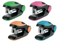 Mini-Heftmaschine mit farbigen Heftklammern [Stylex 42664]