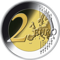 2 Euro pièce commémorative "100e anniversaire Helmut Schmidt" Allemagne (Jäger: 625) Fleur de coin