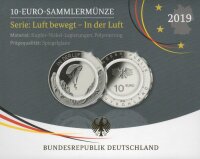 10 Euro commemorative coin "Luft bewegt - In der Luft" (Jäger: 637) Proof