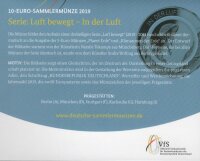 10 Euro moneda conmemorativa "Luft bewegt - In der...