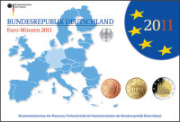Serie de monedas regulares 2011- Prueba Numismática
