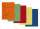 Loose-leaf binders, Manila, assorted colors [Stylex 43208]