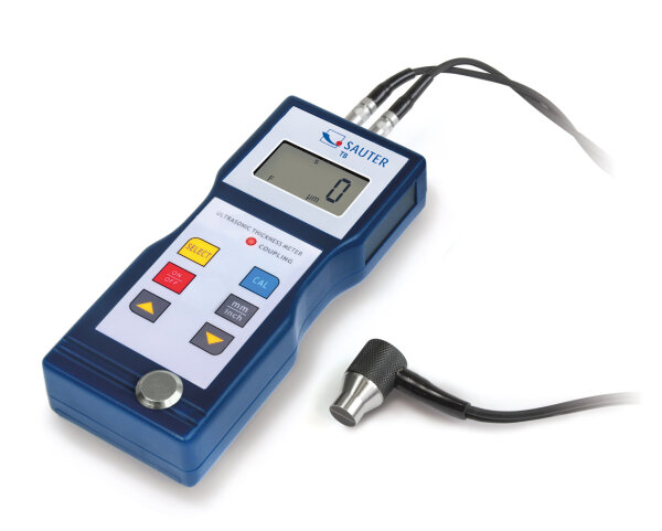 Ultrasonic thickness gauge [Sauter TB 200-0.1US-RED]