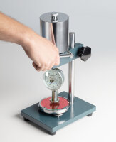 Lever operated test stand for hardness testing [Sauter TI-AC]