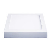 Panneau LED, quadratique, montage en surface, blanc...