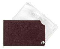 Pocket magnifier visoPOCKET in credit card format...