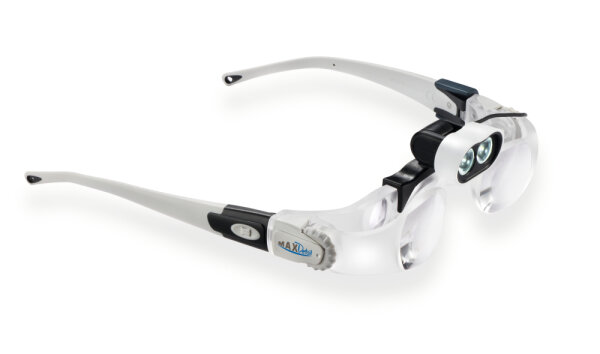 Magnifier glasses maxDETAIL with headlight LED [Eschenbach 162452]