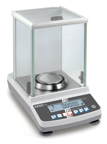 Analytical balance with type approval [Kern ACJ 80-4M]