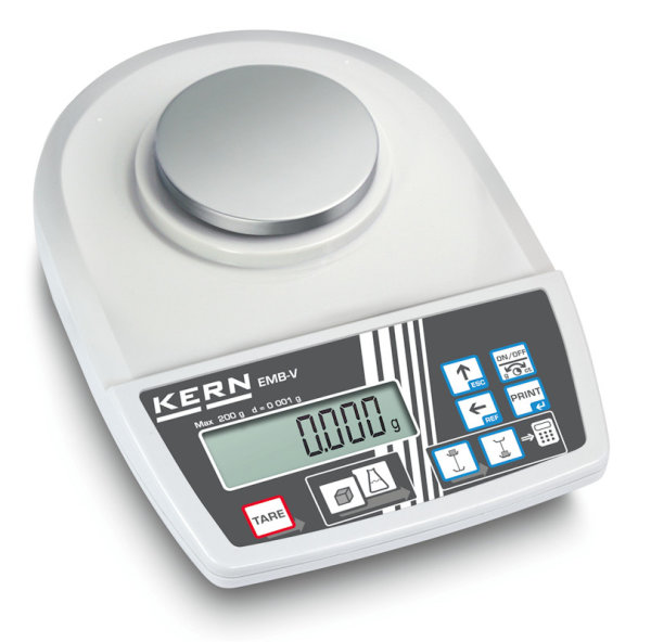 Einsteiger-Laborwaage mit Einfachbedienung [Kern EMB 200-3V]