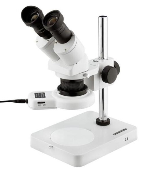 Stereo microscope with reflecting illumination [Eschenbach 33213]