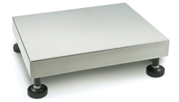 Plataforma con plato de acero inoxidable y IP65 [Kern KFP 30V20SM]