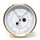 Barómetro POLAR, Latón cepillado [Fischer 1608B-45]