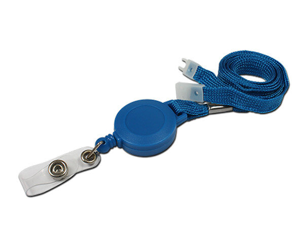 Yoyo con neck strap e cinghia de ID, Blu [Ingenia AC224-SB]