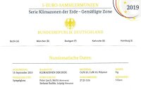 5 Euro moneda conmemorativa "Gemäßigte Zone" (Jäger: 643) Prueba Numismática