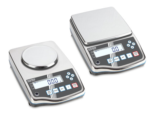 High-resolution precision balance made of stainless steel [Kern PWS]