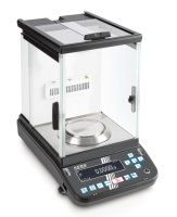 Premium analytical balance with Single-Cell technology...