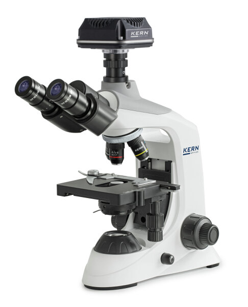 Digital compound microscope incl. C-Mount Camera [Kern OBE-S]