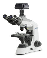 Microscopio a luce passante con fotocamera C-Mount [Kern...