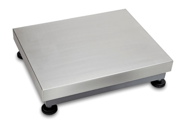 Platform with stainless steel weighing plate, IP65 [Kern KBP 150V20LM]